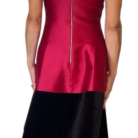 Kate Spade Red and Black Midi Dress - Picture 3 of 5